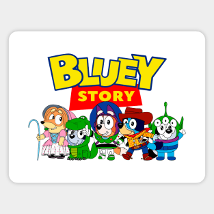 Bluey Story Magnet